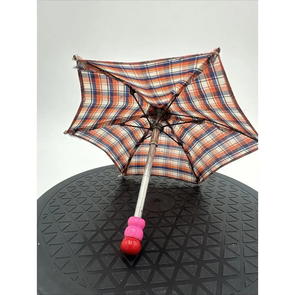 Vintage 1950s Doll Umbrella Parasol 7